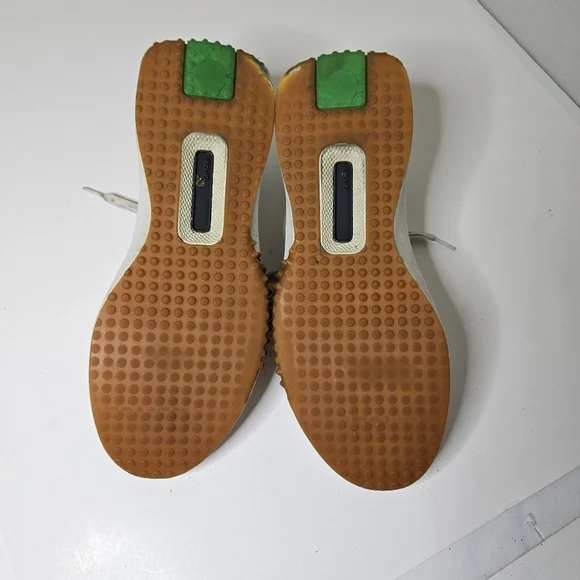 G/FORE G.112 Golf Shoe Snow Toast Kelly Green Spikeless White Men's 9 - Picture 8 of 11